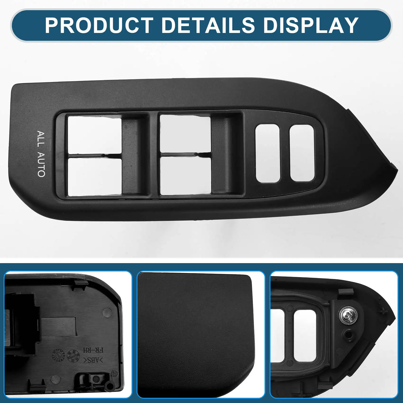 

1Set LHD Power Window Lifter Switch Panel Cover For Toyota Land Cruiser 74272-60230 74272-60240 74271-60230 74231-60630