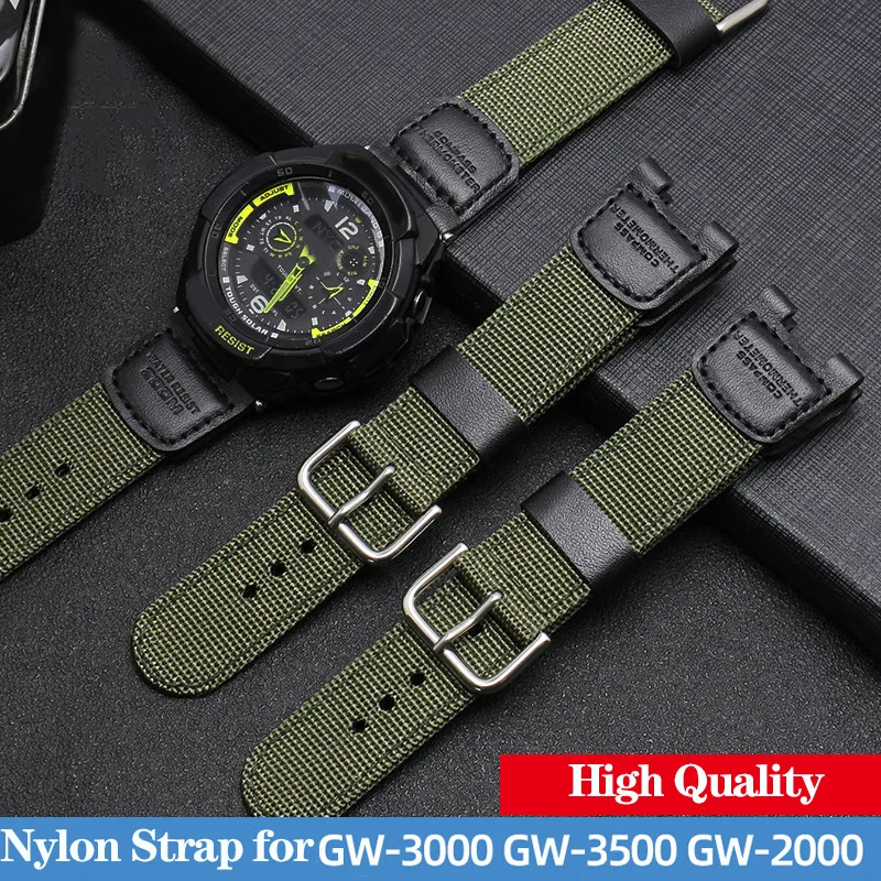 

Ремешок нейлоновый для часов Casio Series GW-3500/3000/2000/2500