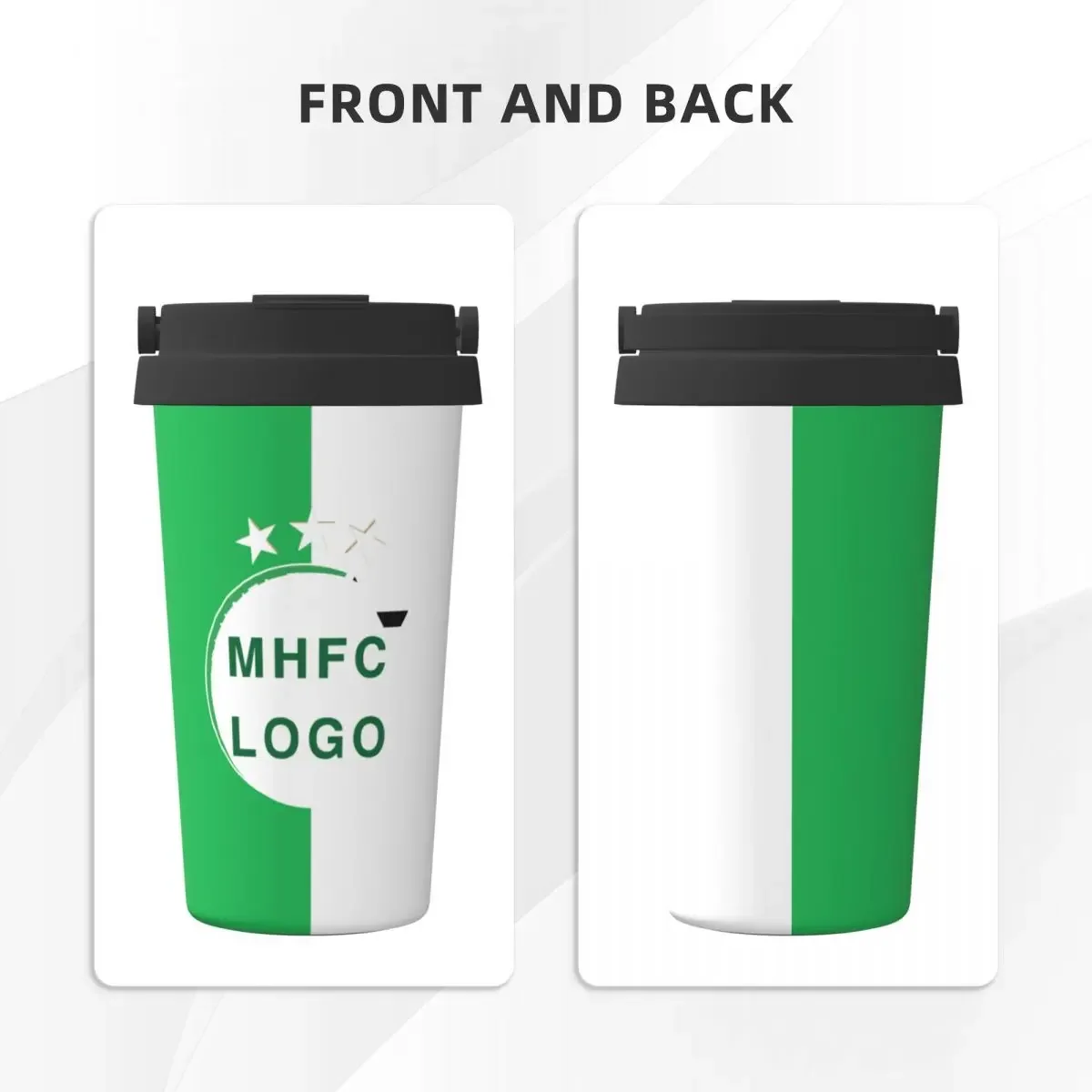 Israel F.C MHFC Champion 500 ML termos air teh portabel cangkir kopi baja tahan karat ganda