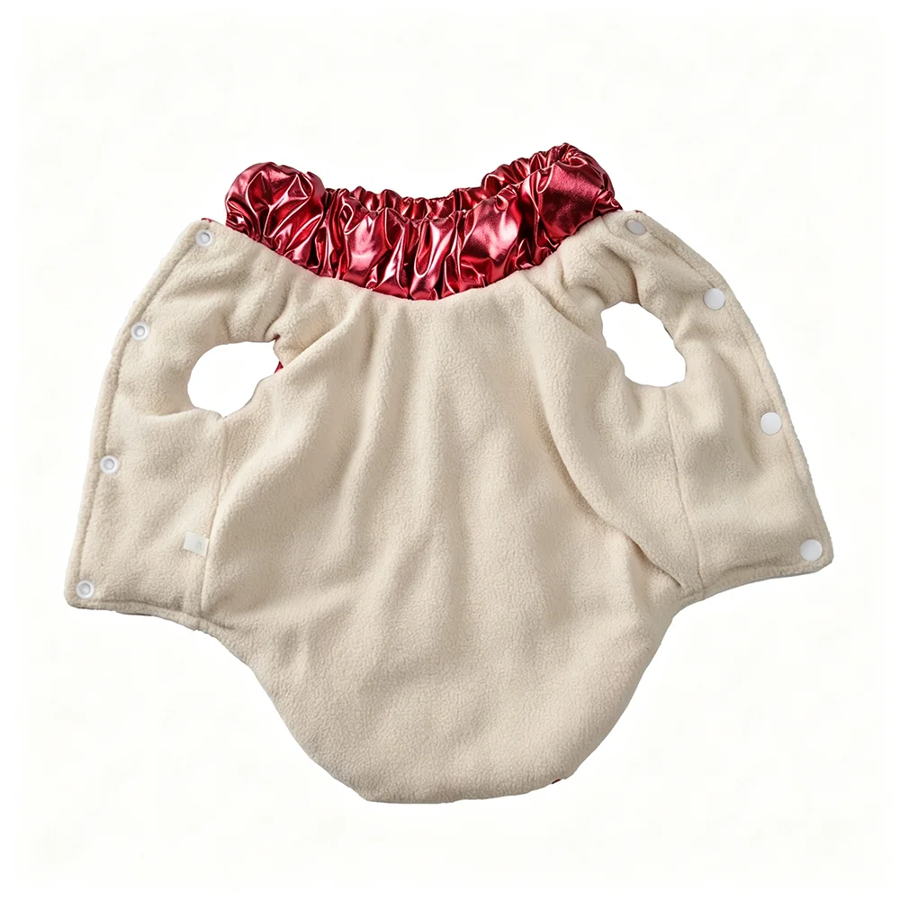 Winter-Hundejacke, Weste, warme, winddichte Haustierkleidung, Welpenmantel für kleine und mittelgroße Hunde und Katzen, leicht anzuziehende Kleidung, Chihuahua- und Mops-Kostüm. – Detail 12
