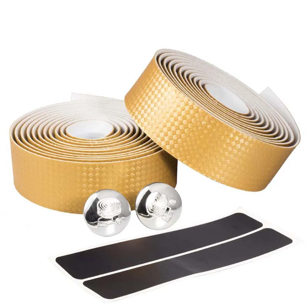 

Bar Plugs 2 pcs Carbon Fibre Anti-slip Anti-Vibration Damping Bike Straps Handle Belt Bicycle Grips Tapes Handlebar Tape