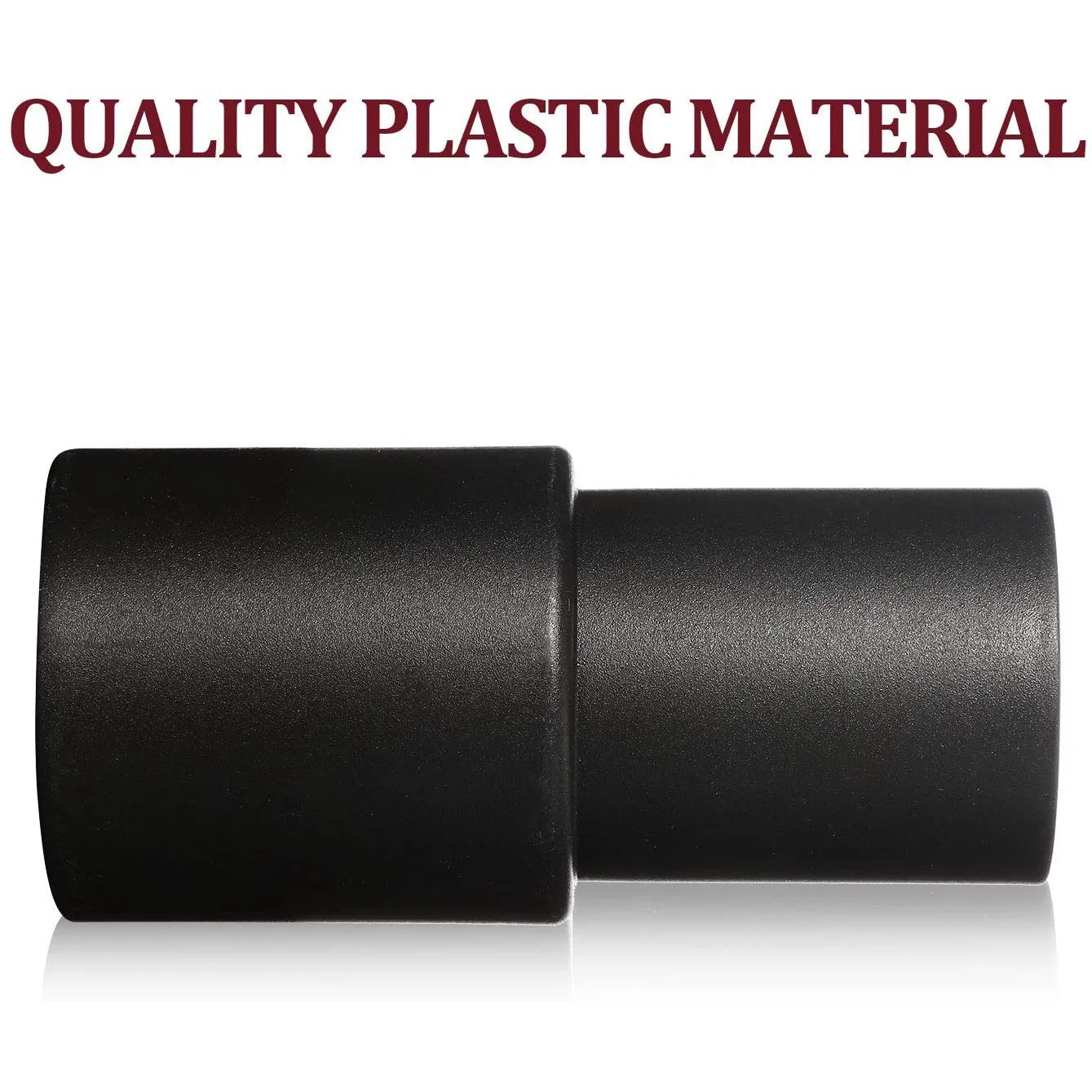 Adaptador de manguera de vacío, 1 3/8 pulgadas a 1 1/4 pulgadas, limpiador Universal, reductor de manguera, convertidor, accesorio de manguera de vacío, 2 piezas