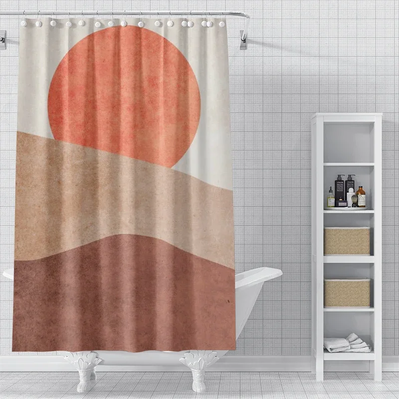 Home shower curtains for bathroom waterproof fabric Modern Nordic style bathroom Curtains shower curtain 180x200 240x180