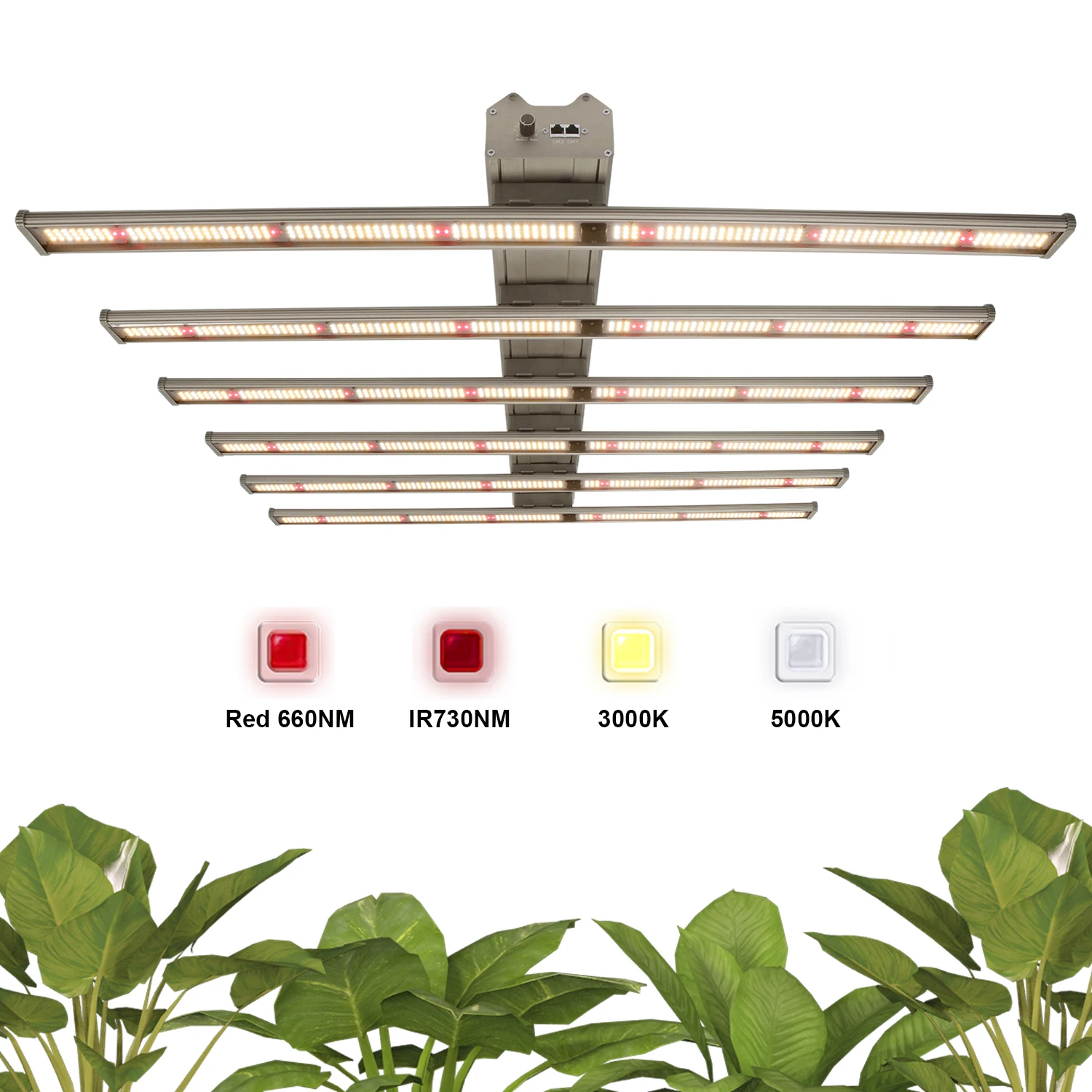 

650W Dimmable LED Grow Light with Samsung LM281B+ Chip Full Spectrum Plant indoor Plants Veg Flower Seeds greenhouse hydroponics