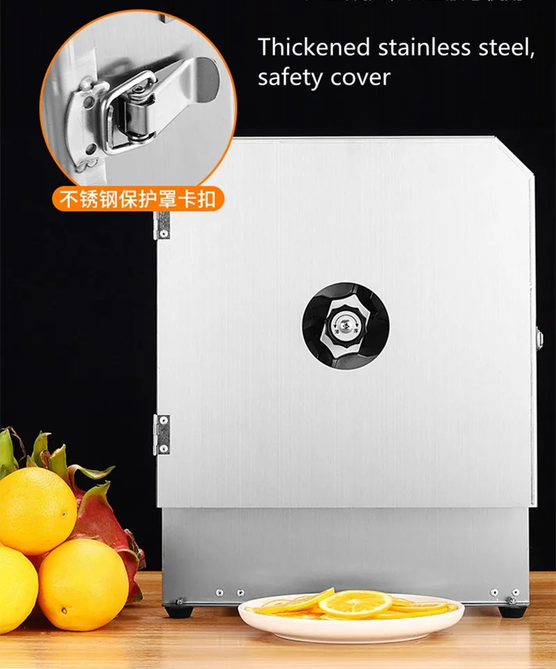 

Potato slicer Commercial electric automatic lemon slicer vegetable and fruit multi-function slicer