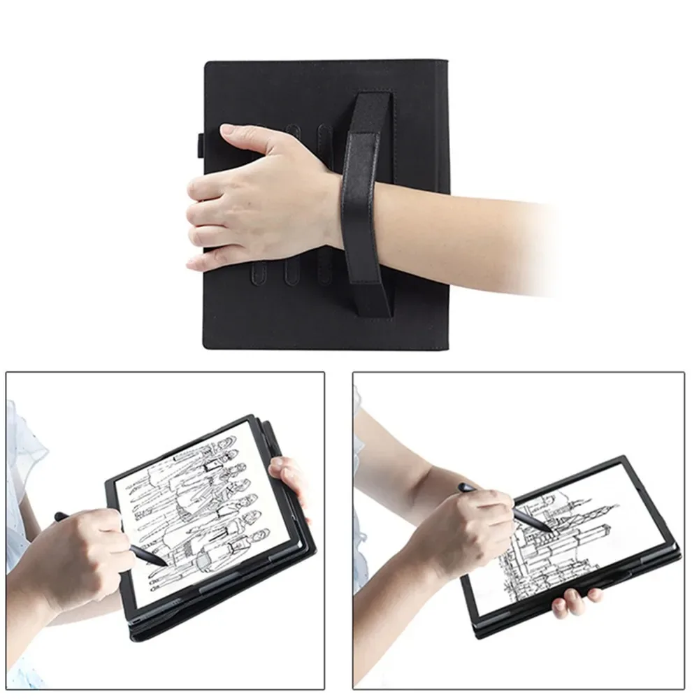 Case For Onyx Boox Note Max & Tab X 13 & Max Lumi 2 13.3' EBook 360 Degree Rotating Flip Stand Business Cover with Hand Strap view 5