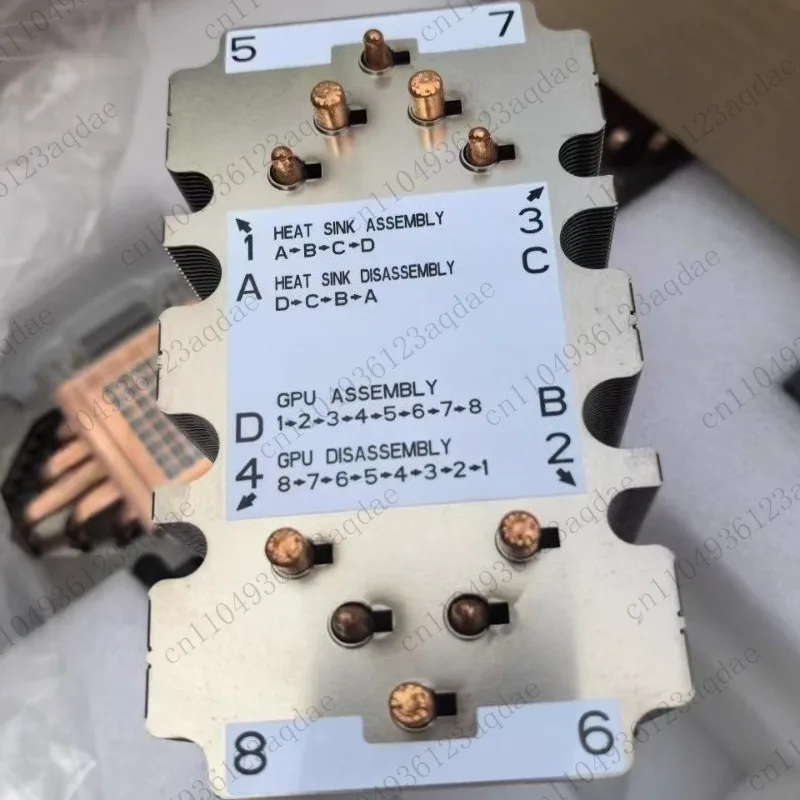 Radiador de tarjeta aceleradora GPU para estación de trabajo de aprendizaje profundo V100 16G SXM2