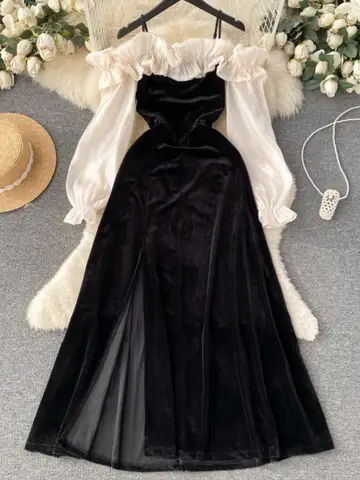 10 best sales vinröda klänningar - №6