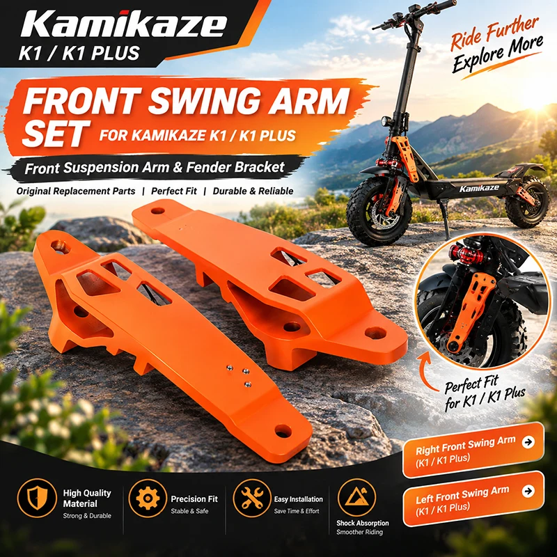 For Kamikaze K1 Left Right Front Suspension Arm Electric Scooter Steering Column Connection Bracket Parts