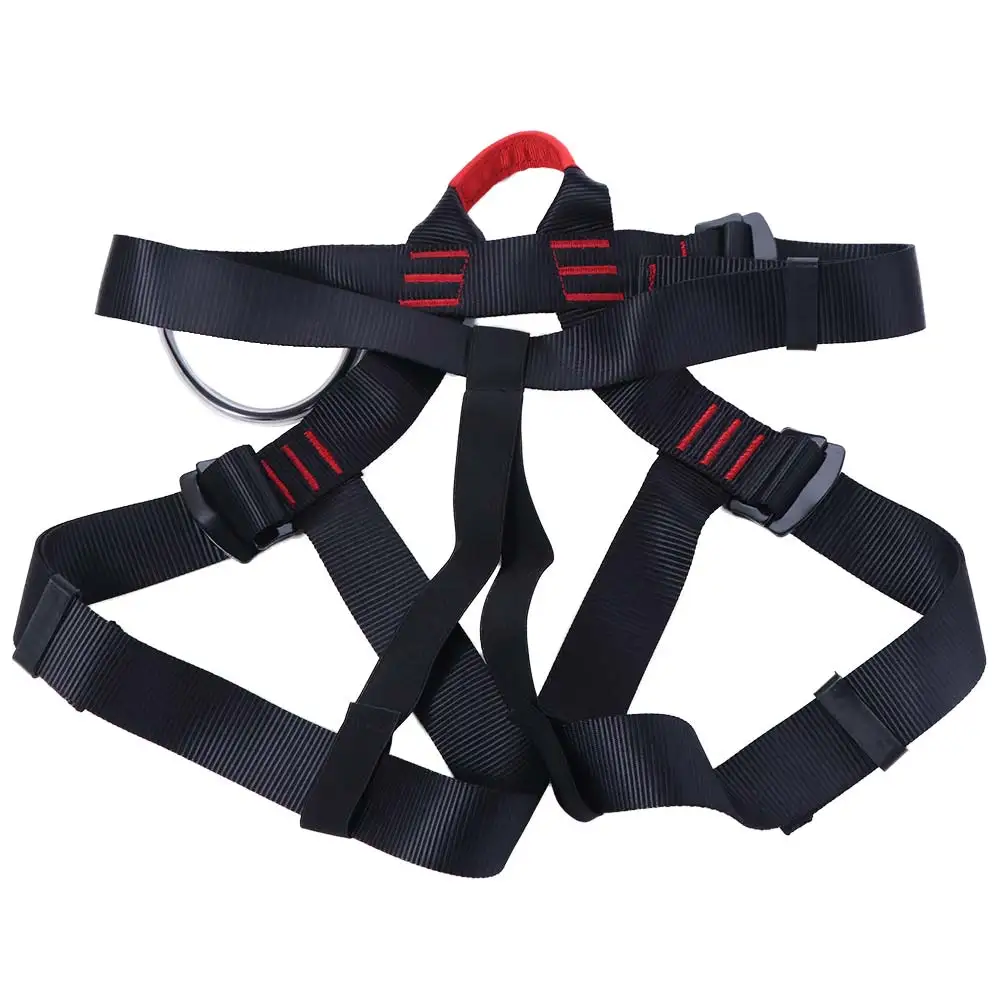 

Поддержка талии, спортивные ремни на открытом воздухе, сильные безопасные ремни для скалолазания, стабильный ремень безопасности для скалолазания большой емкости, защитный ремень для половины тела