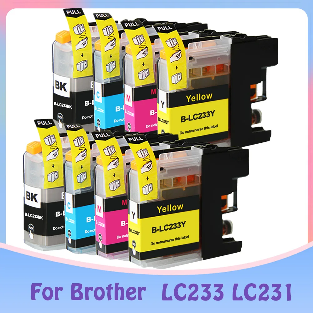 Lc231 Lc233 Premium Kleur Compatibele Printer Cartridge Voor Broer MFC-J5720/J4120/ J4620/J5320/ DCP-J562DW/Mfcj480dw