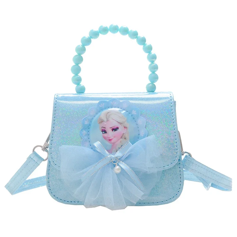 Disney Frozen Crossbody Bags Anime Figure Elsa Sofia Shoulder Bag Cartoon Storage Bags Anime Handbags Kids Toys Christmas Gifts