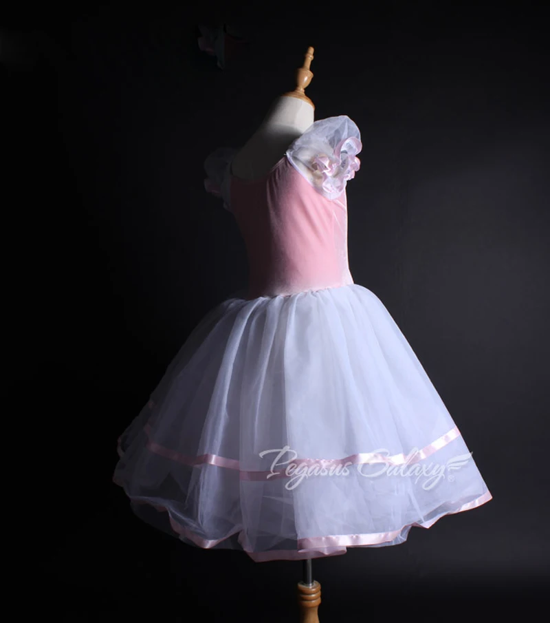 여자 발레 댄스 스커트 고품질 맞춤 제작 댄스 투투 어린이 성인 백조의 호수 무대 경쟁 발레 투투