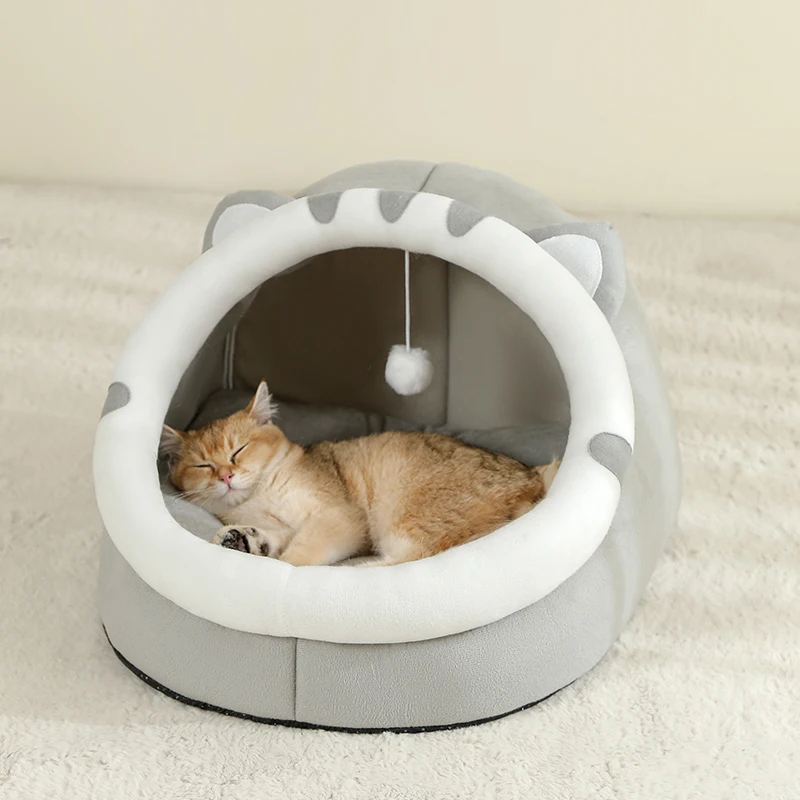 Cozy Cat Cave Bed 4