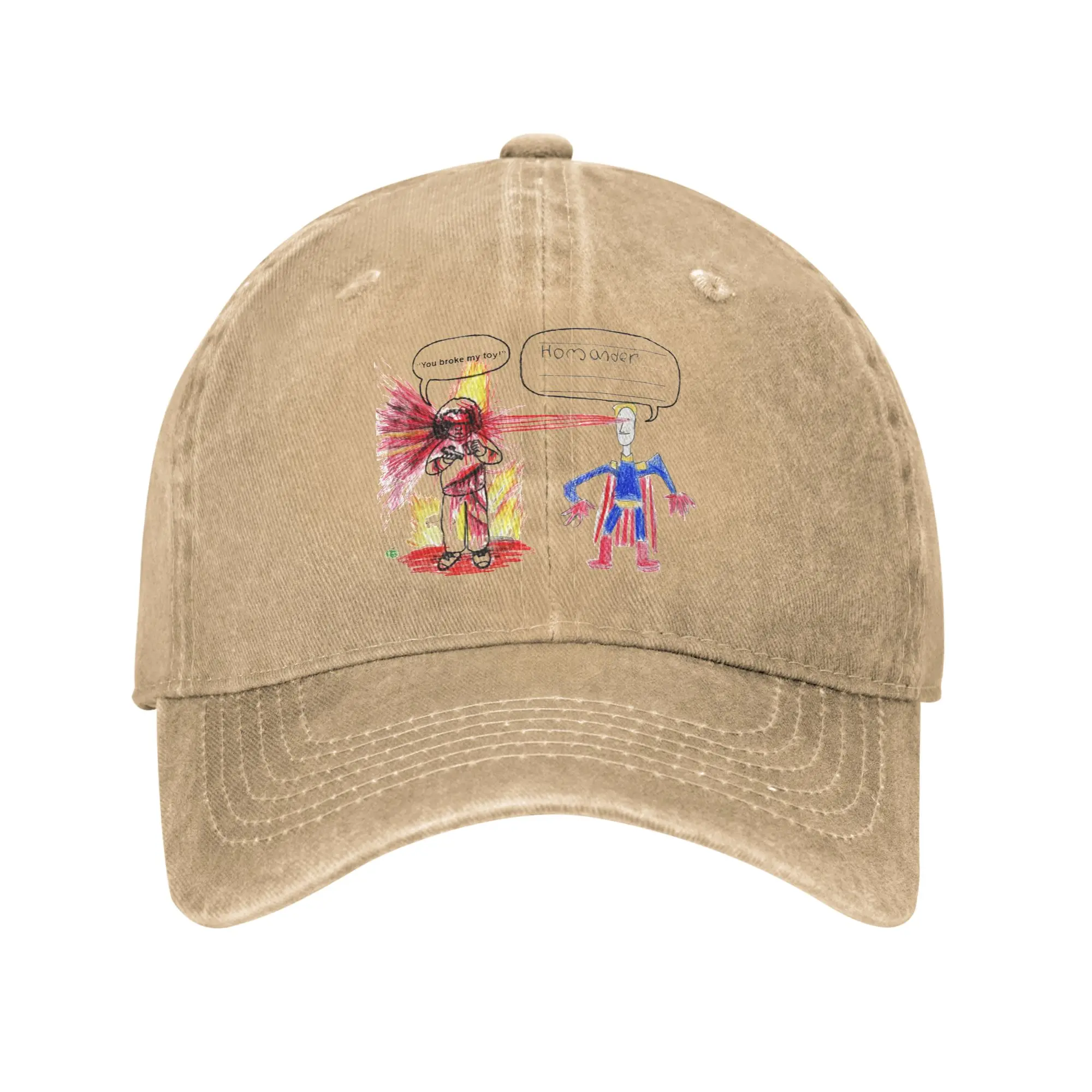 Vintage The Boys Im the artist that originally made homander Baseball Cap Men Women Distressed Denim Sun Cap  Gift Caps Hat