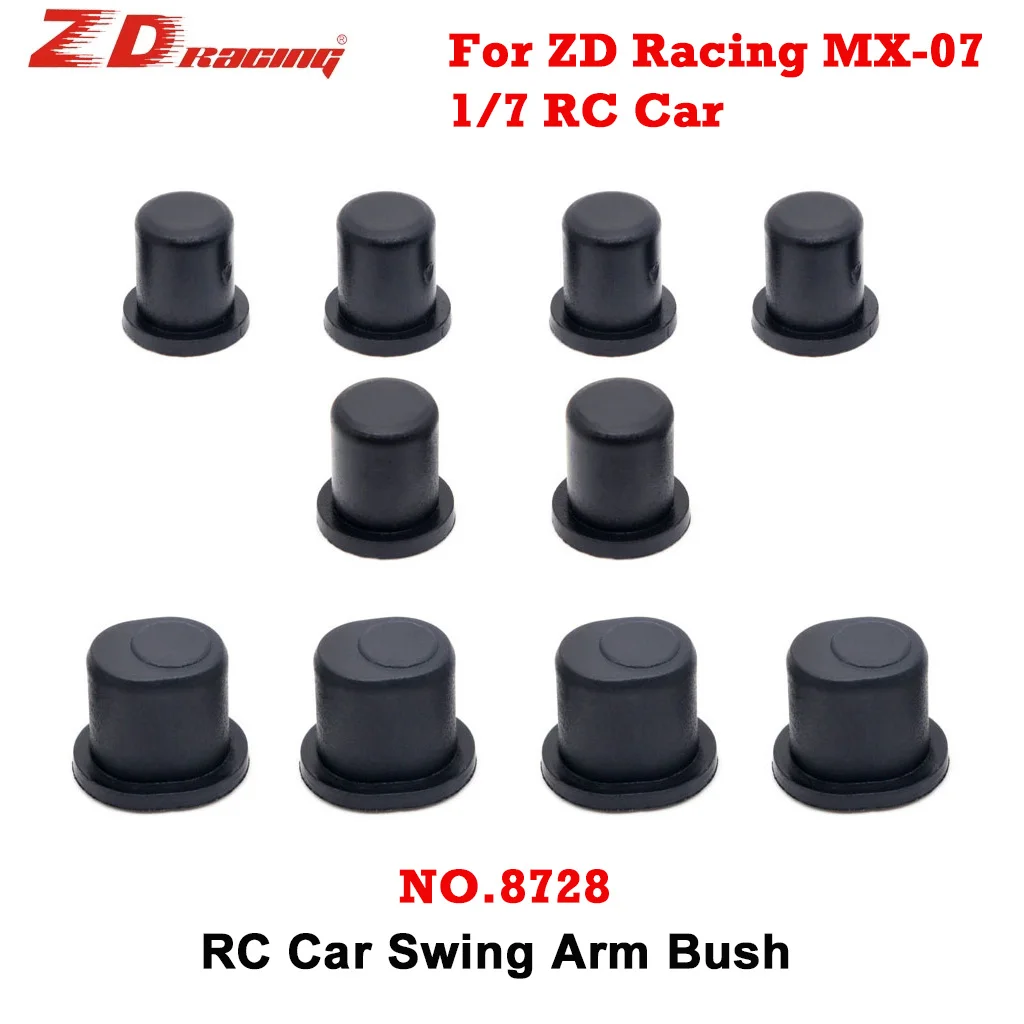 

10Pcs/Bag ZD Racing MX-07 1/7 RC Car Steering Arm Bushing Swing Arm Bush 8728 Original Parts Replace Spare Accessories