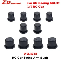 10Pcs/Bag ZD Racing MX-07 1/7 RC Car Steering Arm Bushing Swing Arm Bush 8728 Original Parts Replace Spares