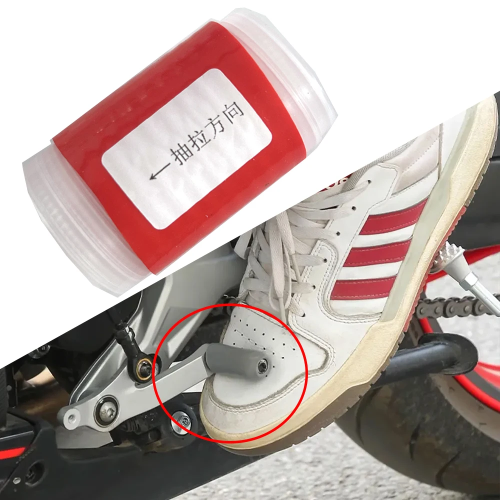 Universal Für DUCATI Motorrad Gummi Schalthebel Getriebe Abdeckung Monster 400 600 620 950 Schalthebel Pedal Fuß Pad Gummi kappe