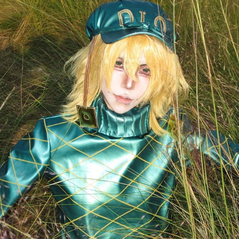 Diego Brando JoJo's Bizarre Adventure Steel Ball Run Cosplay Costume Halloween Full Set DIO Style Outfit For Men Party