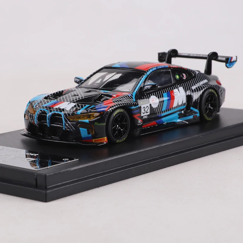 JIE MODEL 1:64 M4 GT3 Druckguss-Legierung Simulationsautomodell Spielzeug