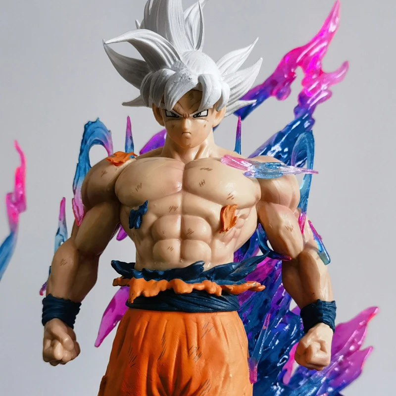 38cm Dragon Ball Z Action Figures Ls Son Goku Anime Collection Pvc Model Statue Doll Toys For Children Large Figurines Gift