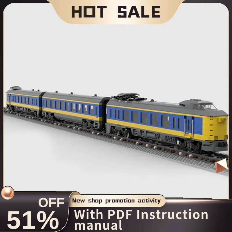 

New 1936Pcs City Technical Train Tracks Railway Moc Regional Train Model Building Block Diy Creative Ideas Kidstoy Birthday Gift