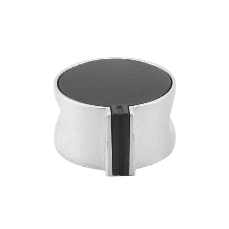 BAAQ 6Pcs Stove Knobs Replacement 8 Mm D Shaft Control Switch Knobs for Cooker Oven Gas Hob Switches Adapters