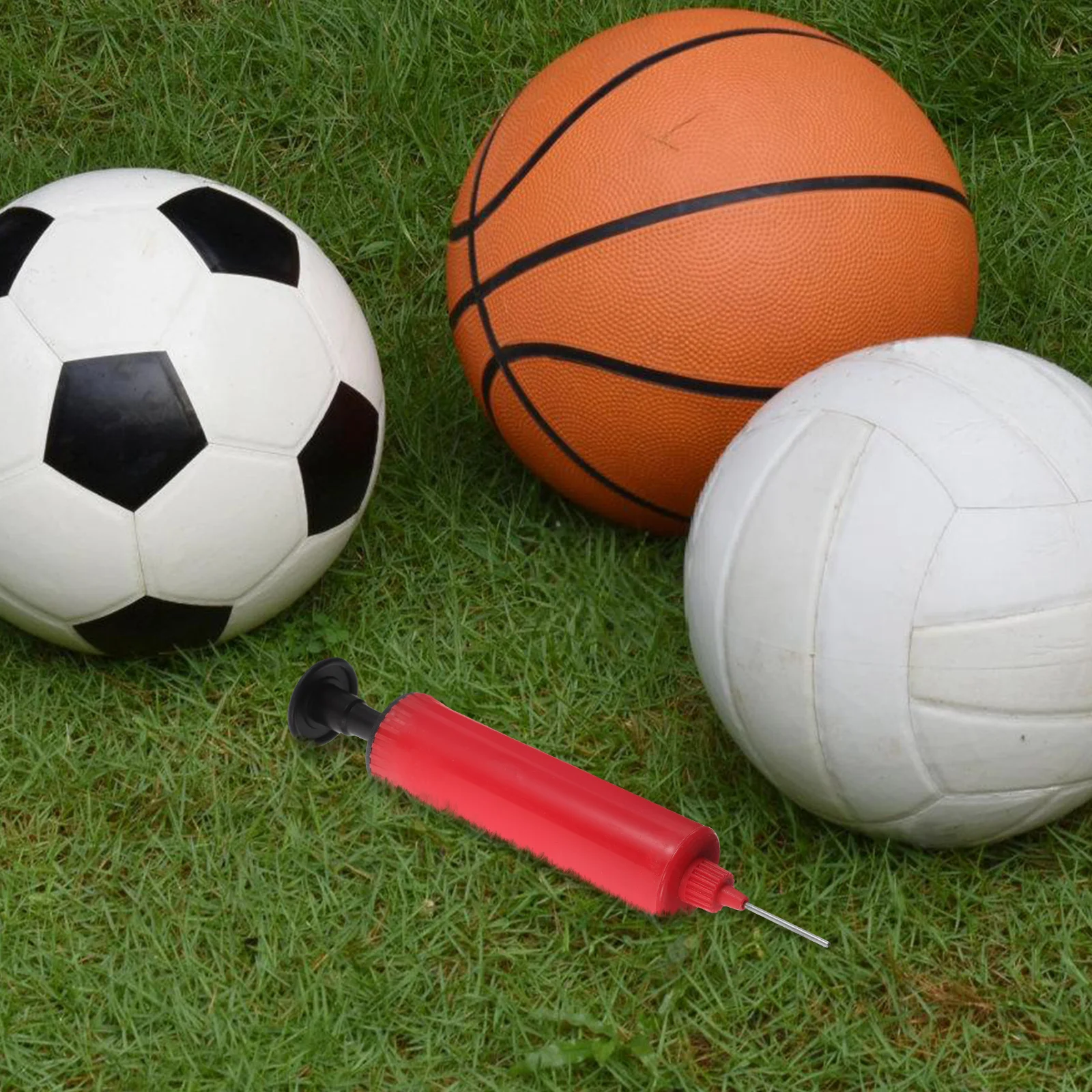 

Multifunctional Air Pump Basketball Volleyball Football Quick Portable Handheld Inflator With Needles Sports Equipment