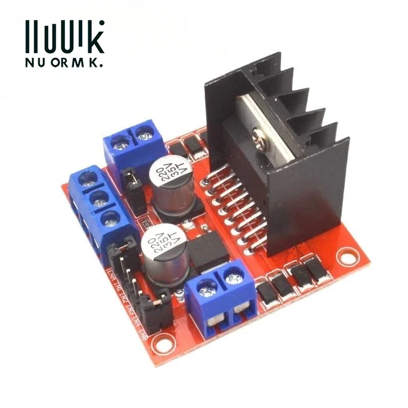 L298N Motor Driver Module DC/Stepper Motors Smart Car Robot Accessories Full Bridge Motor Driver IC 4 Channel