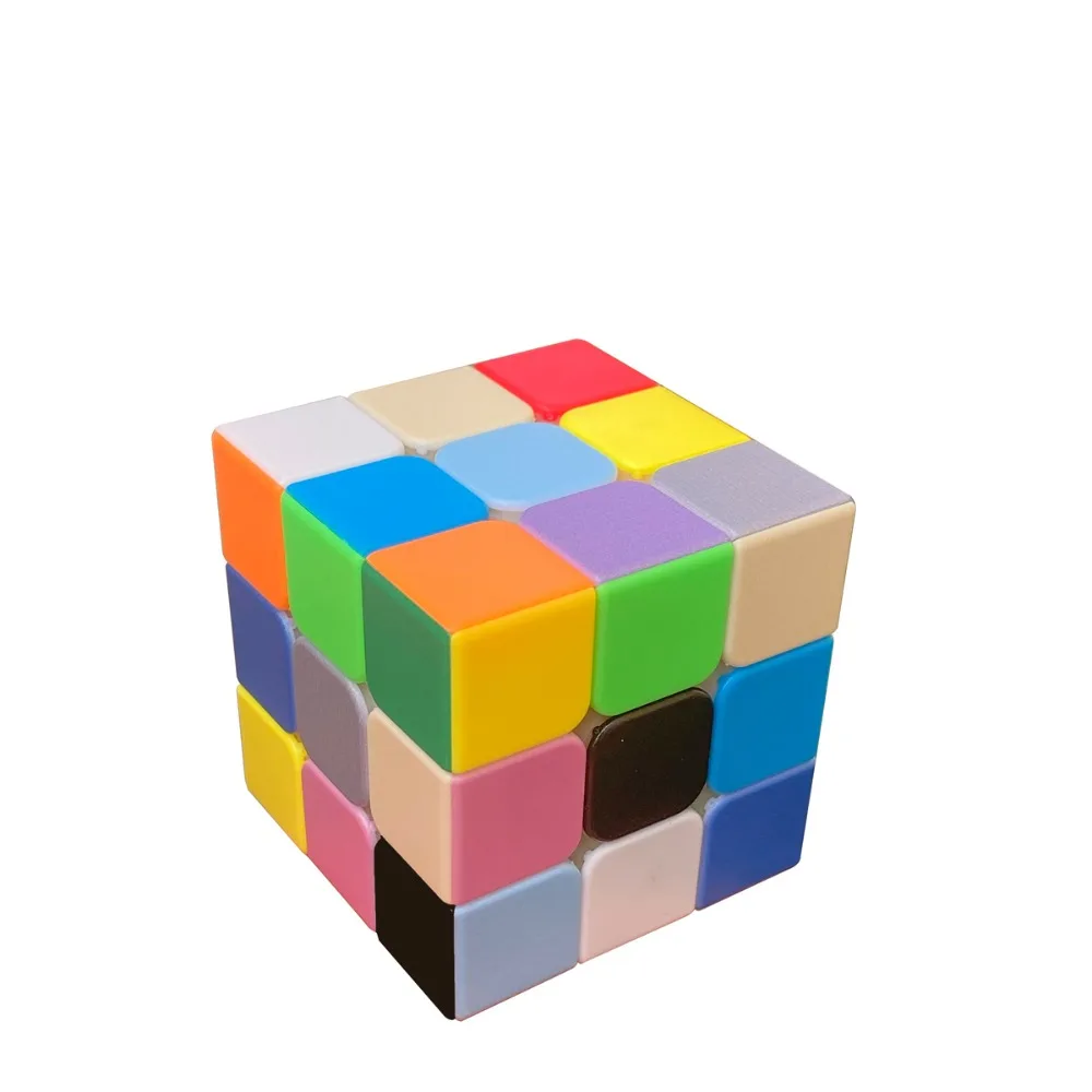 14 Color 3x3x3 9-Color 3-color Sudoku Magic Cubes Brainy Classic Color Magic Cubes Stickerless  Cubo Mágico Profissional