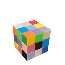 Cubos mágicos sem adesivo para magia profissional, Sudoku Brainy clássico, 14 cores, 3x3x3, 9 cores