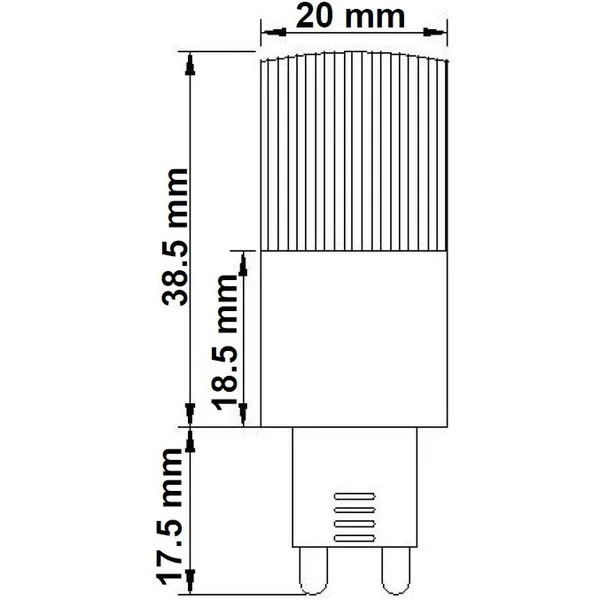 Lampadina Led G9 110V 120V dimmerabile No-Flicker 4Watt 2700K T4 Super luminoso di alta qualità Bi-Pin alluminio Heat Realse PC Cover 5 pz/lotto