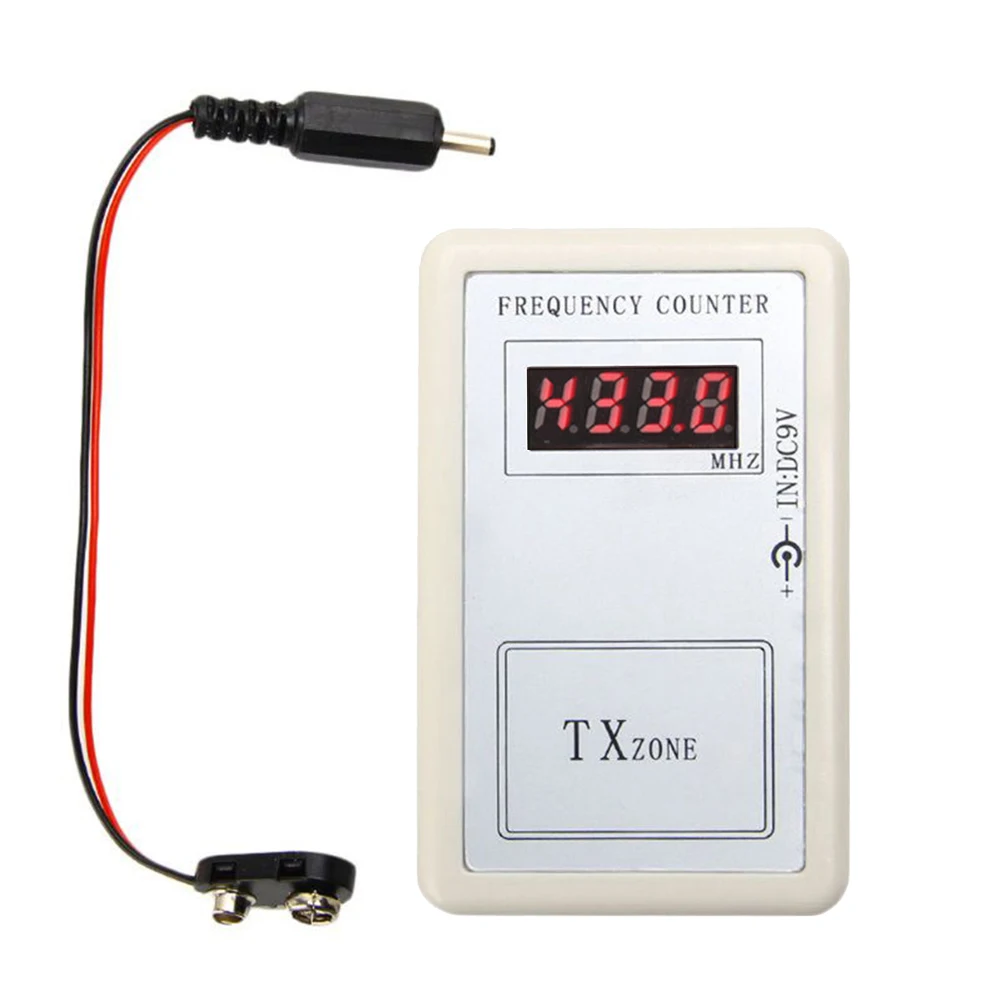 

Remote Control Frequency Meter Counter for Car Auto Key Remote Control Detector Cymometer Power Supply Cable 250-450MHz Tester