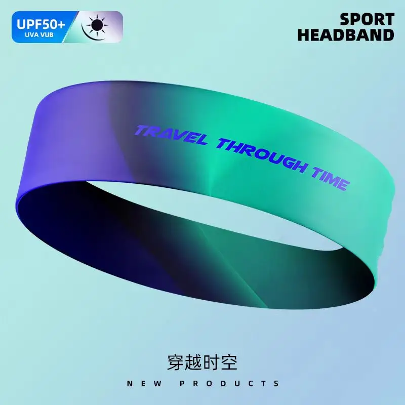 Sport Headbands Sweatband Elastic Yoga Running Hair Band Sweat Bandage Workout Tennis Fitness Jog Basketball Headscarf Men Women