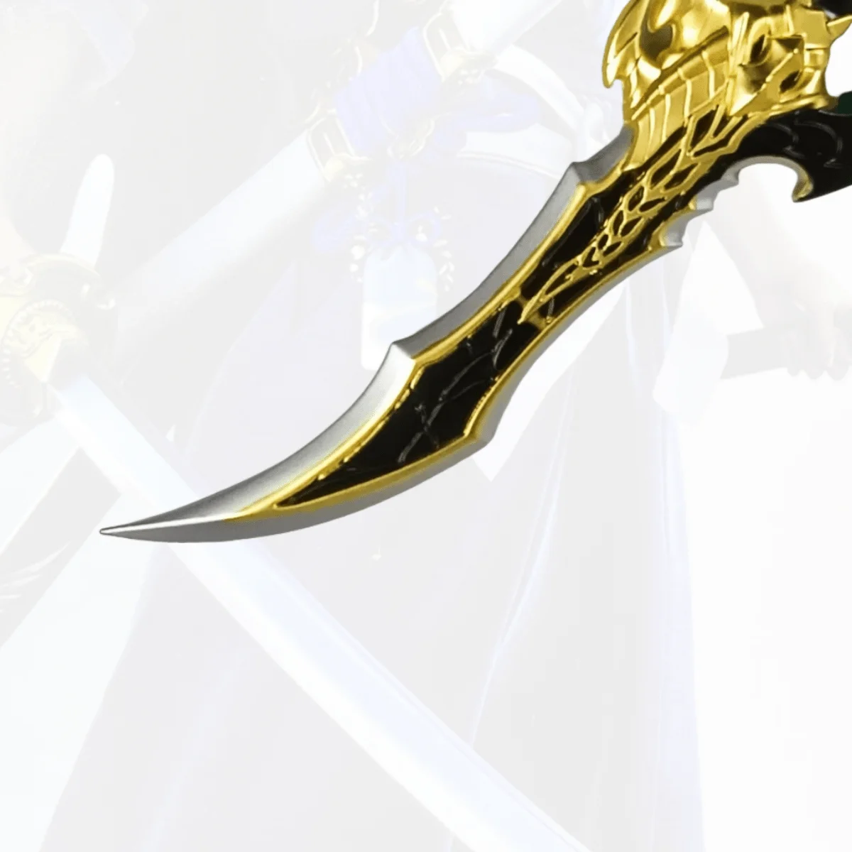 8.6inch Solo Leveling Metalen Katana Zwaard Originele Samurai Sabel Ninja Mes Japanse Katana Sabel Cosplay Accessoires Prop Speelgoed