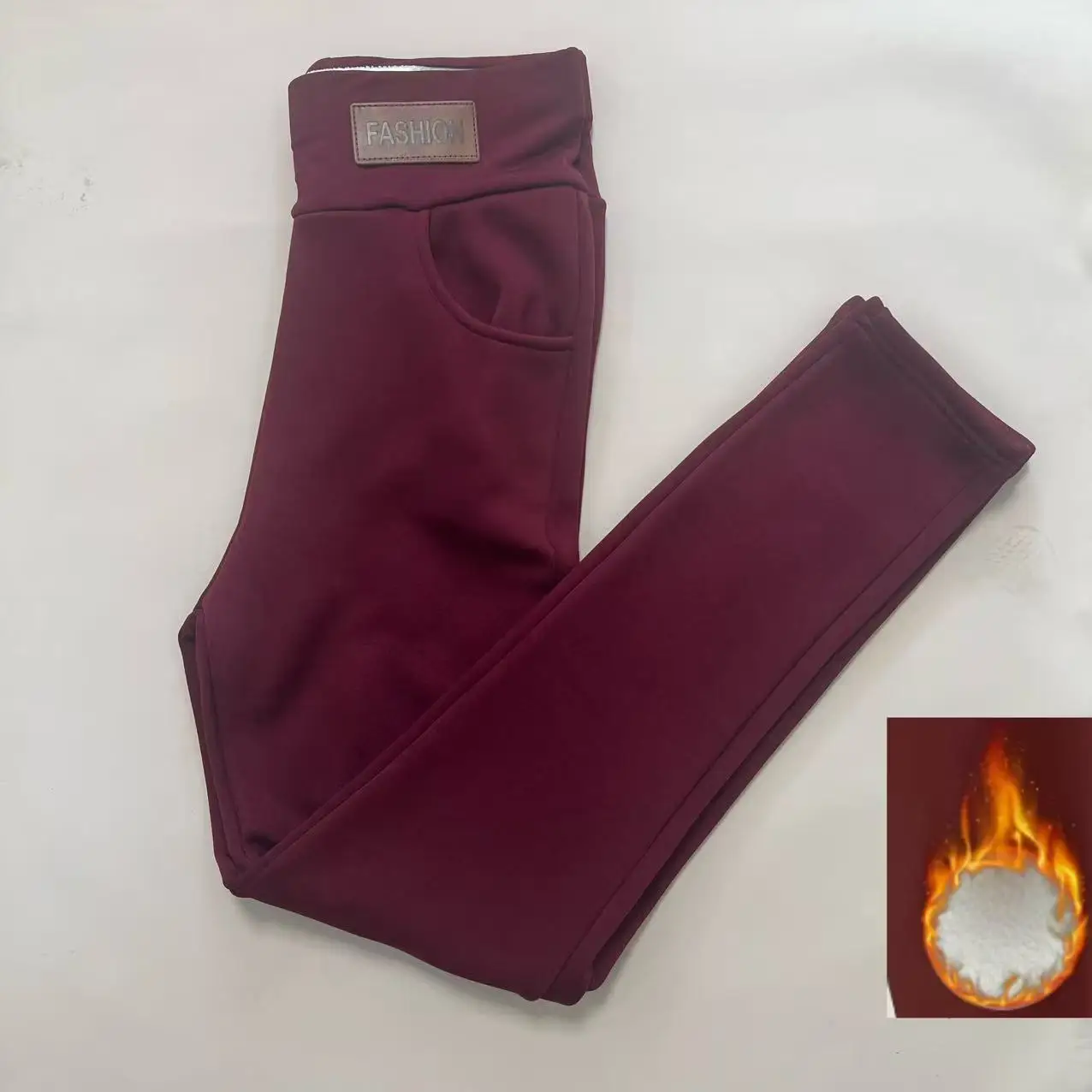 Women's Fleece Lined Leggings High Waist Thermal Warm Yoga Pants Stretch Winter Thick Lamb Liner Slim Fitness Workout Leggins