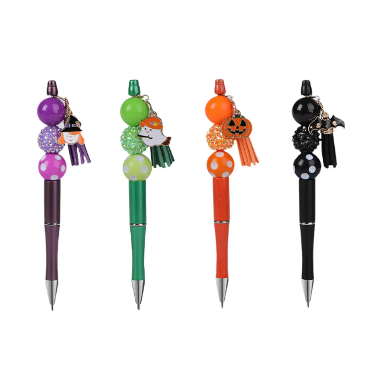 Beadable Pen Lightweight Sturdy Halloween Pen for Home Office Supplies Party