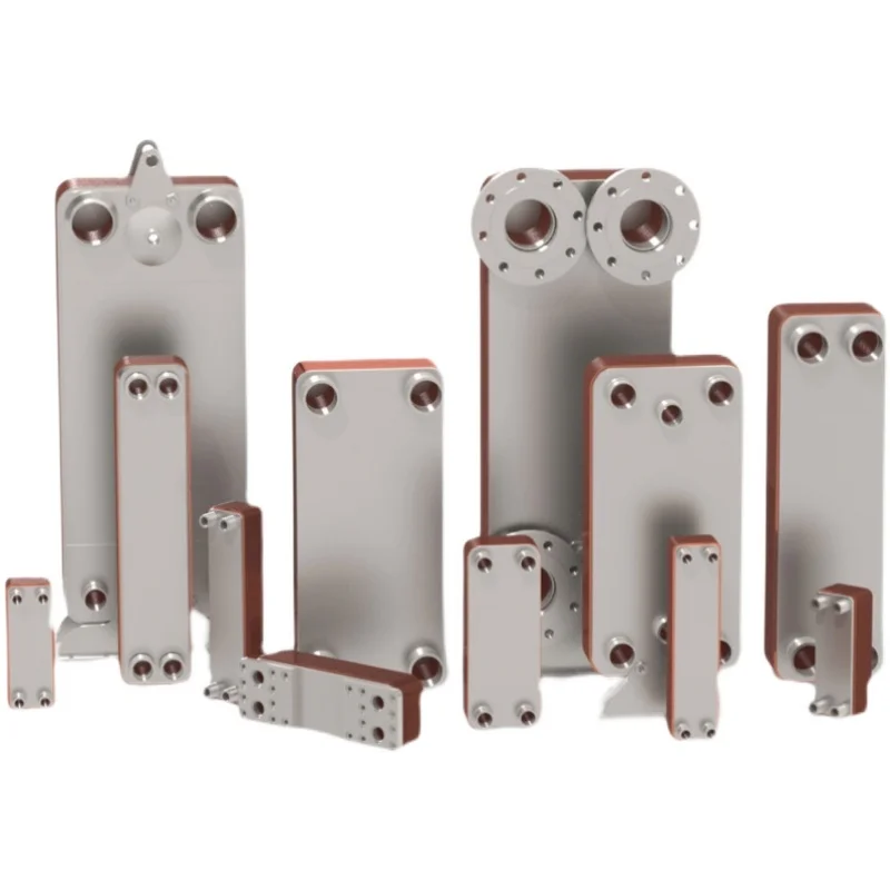 BAODE plate heat exchanger stainless steel, Bode plate evaporator BL95B-84H-Y with bolt