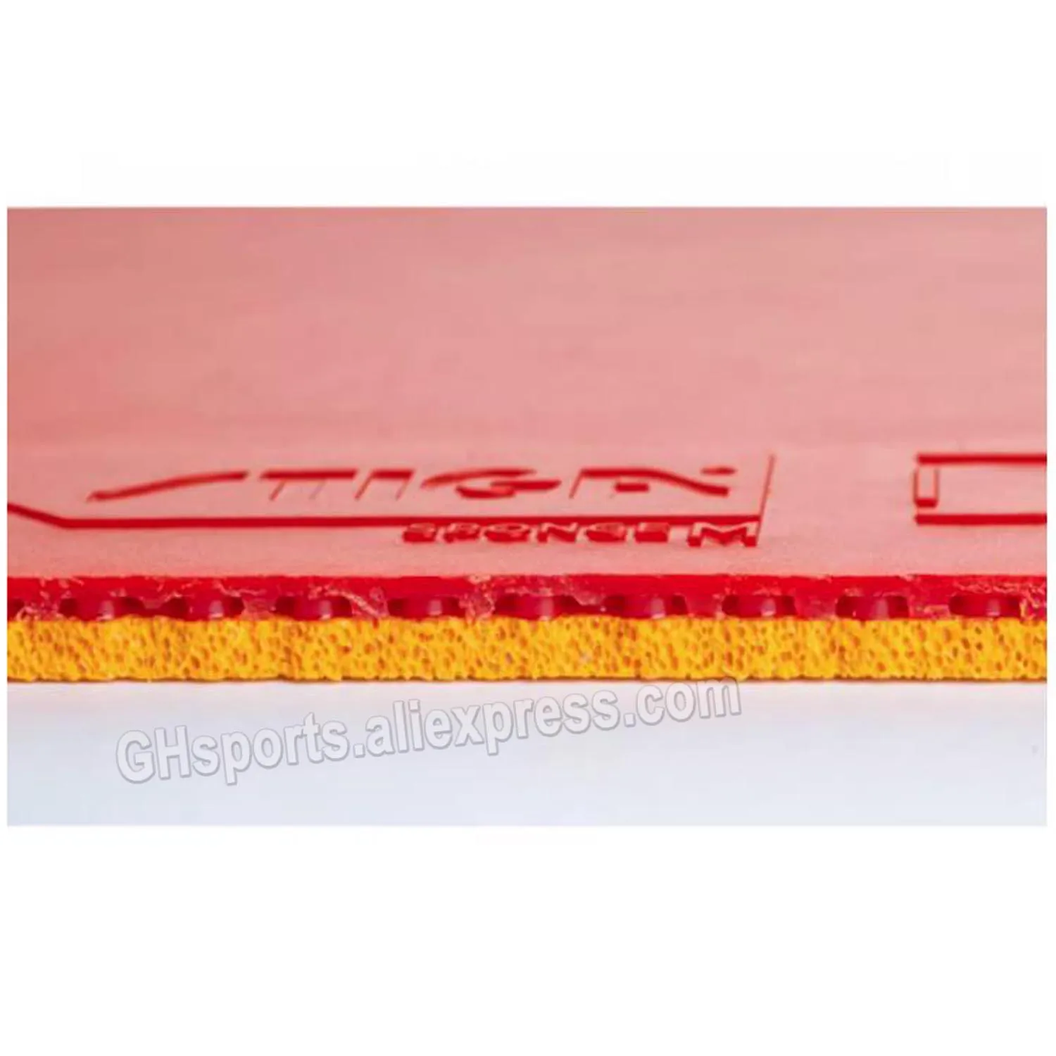 Stiga dna pro m/h/s Tischtennis gummi (hergestellt in Deutschland) pips-in original stiga dna ping pong schwamm – Detail 8