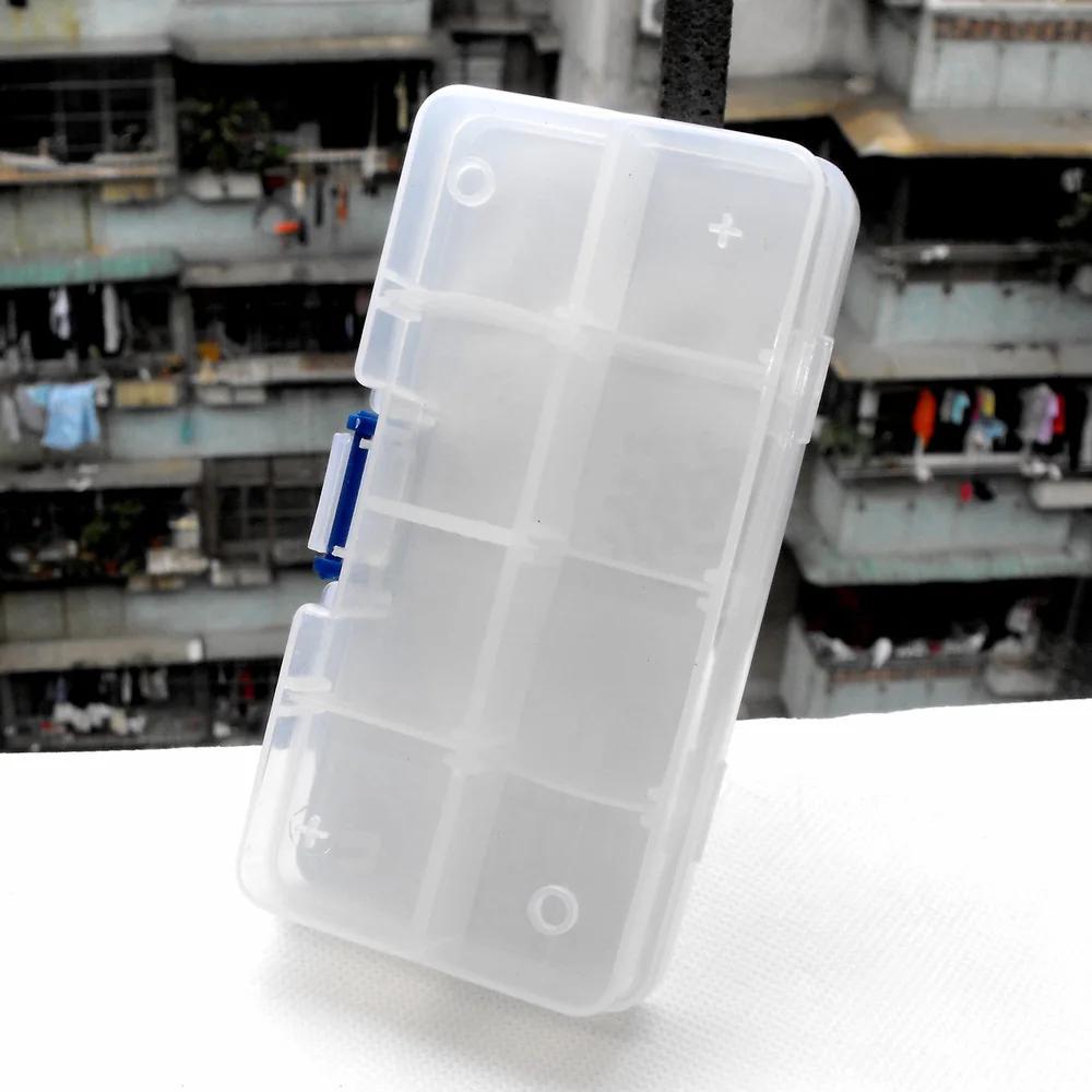 Parts box, multi-purpose plastic component box/storage box/screw box/accessory box/electronic parts box