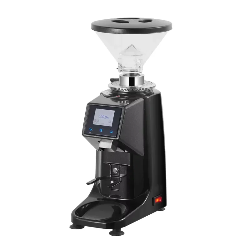 Professional Automatic Adjustable Setting Electric Coffe Titanium Conical Burr 64 Espresso Coffee Grinder