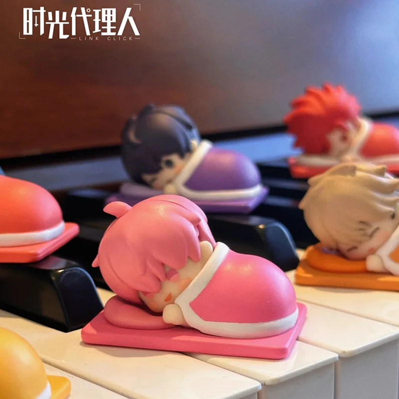 

Genuine Link Click Warm Bedding Series Animation Blind Box Cheng Xiaoshi Lu Guang Lucas Charles Cute Mini Doll Model Toy Gift