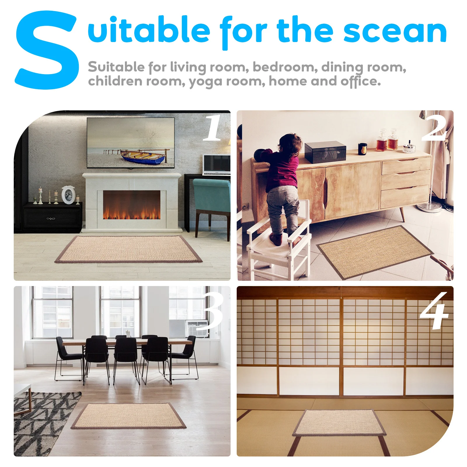 

Бамбуковая тканая напольная подушка, летняя охлаждающая подушка для сиденья для гостиной, спальни, йоги, медитации, большой удобный коврик для дома