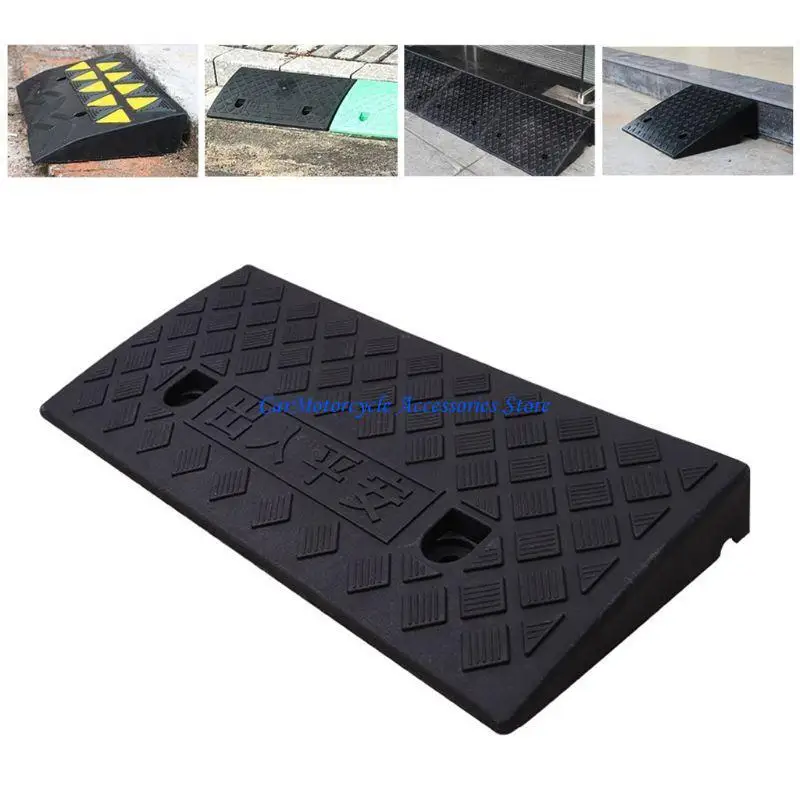 

P04D Auto Car Access Trianglar Pad Speed Reducer Threshold for Automobile Motorcycle Heavy Wheelchair