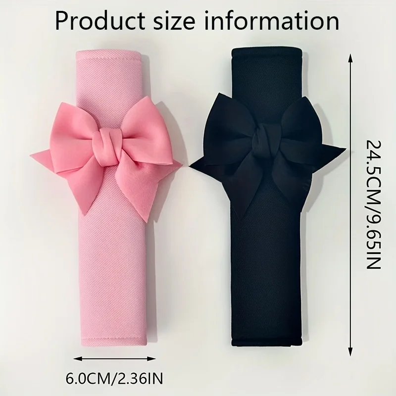 1PC Flower Shoulder Pad Car Seat Belt Small Interior Decoration Protection Cartoon Creative Insurance Cover Car Accessories
