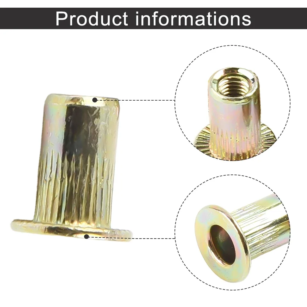 21PCS Hand Rivet Nut Head Nut Set M3 M5 M6 M8 M10 For Hand Rivet Tool Belt With 20pcs NutMulti Sizes Insert Rivet Nuts