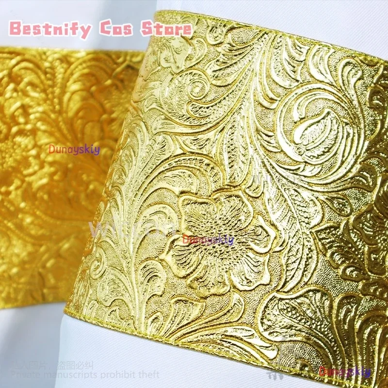 CosplayMiquella تأثيري أنيمي لعبة Cutecore زي الساحرة فستان أبيض لوليتا الذهبي الدانتيل الباروكات للفتيات امرأة هالوين كوسبفلي