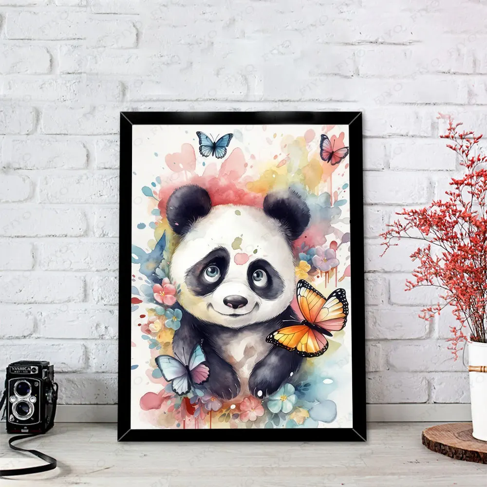 5D pittura diamante fai da te cane tigre Panda pieno quadrato diamante rotondo ricamo punto croce Set animali mosaico arte decorazioni per la casa