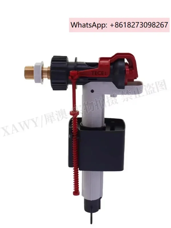 4-point POM screw inlet valve for water tank wall mounted toilet, 3-point full copper tooth measuring inlet valve