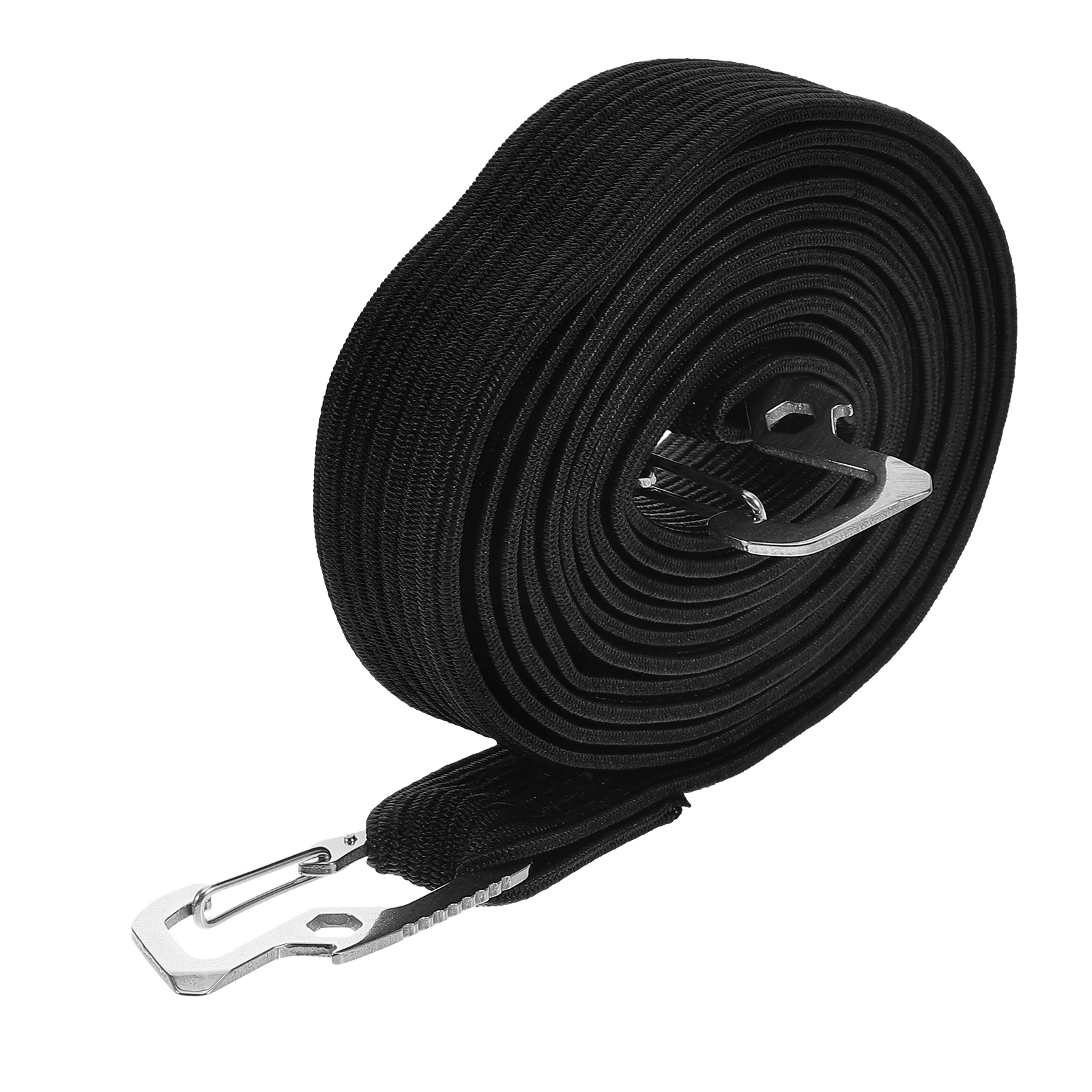 

Motorcycle Bicycle Luggage Straps High Tenacity Black Latex Rack Bungee Electric Riding Elastic Tie Down Straps Durable Outdoor